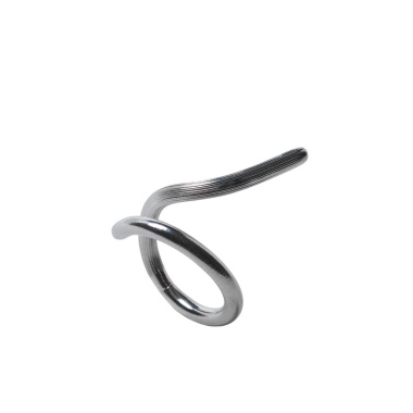 Кольцо Katerina Vassou, Adelaide, незамкнутое, минимализм, KV23-306542 серебристый