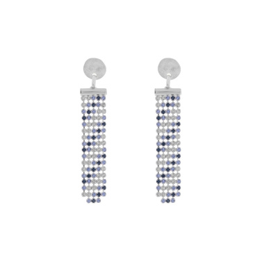 Серьги VIDDA, Eternity, с кристаллами Swarovski, VD23.2-01799 голубой