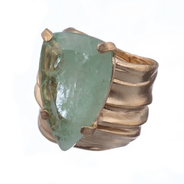 Кольцо Estrosia, с празиолитом, ES-ANM51-5A мятный, 17,5 Кольцо Estrosia, с празиолитом, ES-ANM51-5A мятный, 17,5