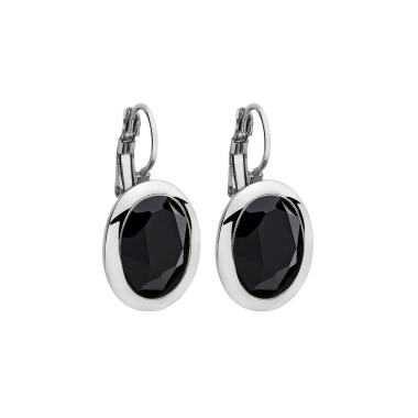 Серьги Qudo, Tivola Jet 303033 BW/S