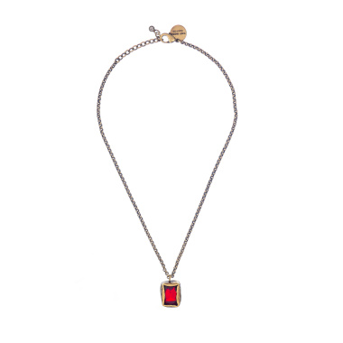 Колье Thot Gioielli, с рейнстоуном, TG25.1-CL585 красный