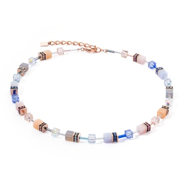 Колье Coeur de Lion, Light blue-Beige, 4905/10-0738 Колье Coeur de Lion, Light blue-Beige, 4905/10-0738