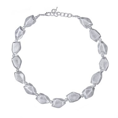 Колье Moon Paris, Lorian, с матовым покрытием, ML-24.03-001 серебристый