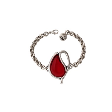 Браслет Tra-la-ra, Infinity, со вставкой из смолы, TLR23-231P002 красный Браслет Tra-la-ra, Infinity, со вставкой из смолы, TLR23-231P002 красный