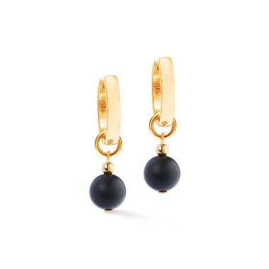 Серьги Coeur de Lion, Black-Gold, 4089/21-1316 Серьги Coeur de Lion, Black-Gold, 4089/21-1316