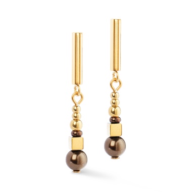 Серьги Coeur de Lion, Brown, 4312/21-1100 Серьги Coeur de Lion, Brown, 4312/21-1100