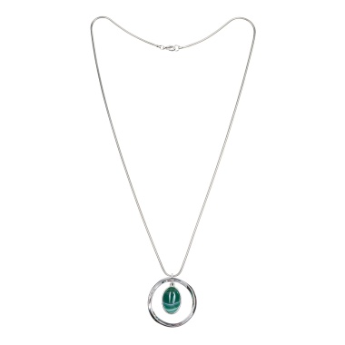 Колье Fiore Luna, GREEN QUARTZ