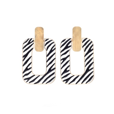 Серьги Francesca Bianchi, с эмалью, FB25.2-156D золотистый