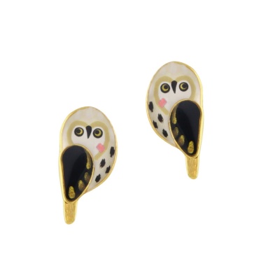 Серьги TARATATA, Clair de lune, со смолой, блестками и золотой краской, TT-H24-04930-201 белый Серьги TARATATA, Clair de lune, со смолой, блестками и золотой краской, TT-H24-04930-201 белый