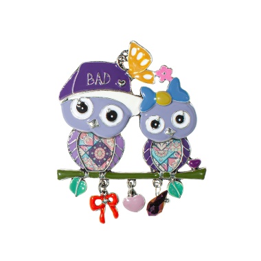 Брошь Shadore, Совы
