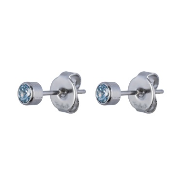 Пусеты Fiore Luna, Cubic zirconia Ske Blue, SWE0128 SB S Пусеты Fiore Luna, Cubic zirconia Ske Blue, SWE0128 SB S