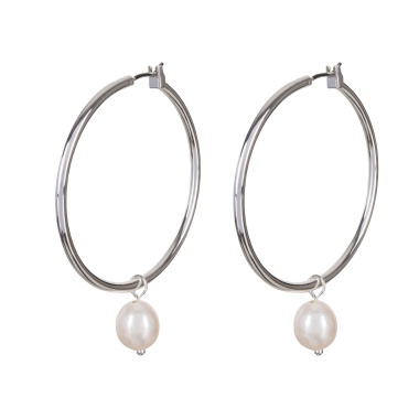 Серьги Fiore Luna, White Pearle Ring, LE6089 S Серьги Fiore Luna, White Pearle Ring, LE6089 S