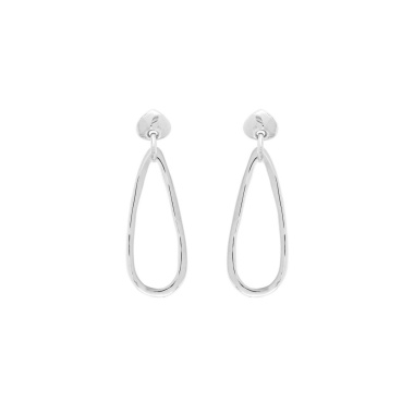 Серьги VIDDA, Brave, с каплевидным звеном, VD25.2-02260 серебристый