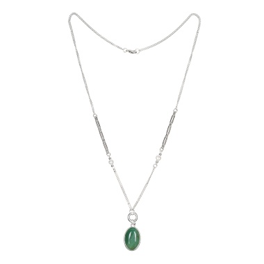 Колье Fiore Luna, GREEN AVENTURINE, LN5155 G/S