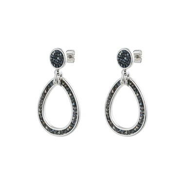 Серьги Fiore Luna, Jet Nut