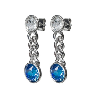 Серьги Fiore Luna, Royal Blue Delite, A2401SW-E01.23 BL/S Серьги Fiore Luna, Royal Blue Delite, A2401SW-E01.23 BL/S