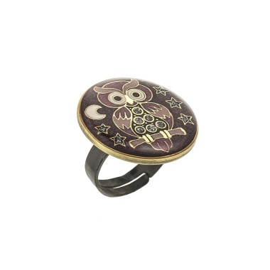 Кольцо Clara Bijoux,  Сова K27957-7 V