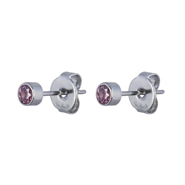 Пусеты Fiore Luna, Cubic zirconia Rhodolite, SWE0128 PH S Пусеты Fiore Luna, Cubic zirconia Rhodolite, SWE0128 PH S