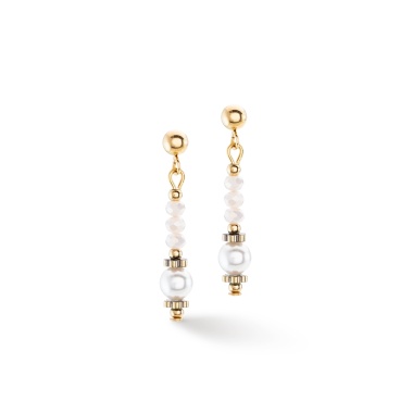 Серьги Coeur de Lion, White, 4434/21-1400 Серьги Coeur de Lion, White, 4434/21-1400