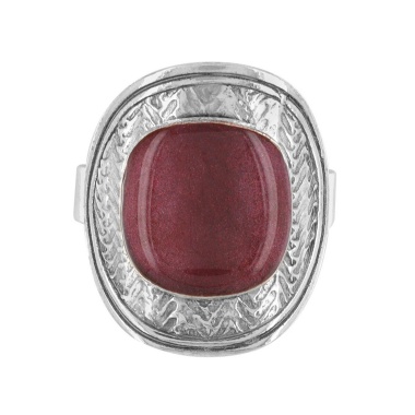 Кольцо TARATATA, Ceramik, разъемное, с цветной смолой, TT-W23-06426-108 коричневый