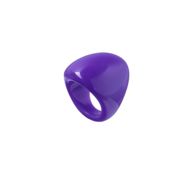 Кольцо Laguna, Sonata, из смолы, LF-53782 фиолетовый, 17,5