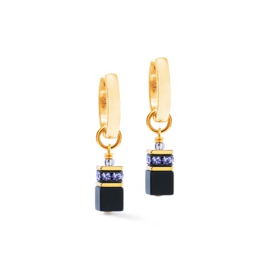 Серьги Coeur de Lion, Black-Purple, 3043/21-1308 Серьги Coeur de Lion, Black-Purple, 3043/21-1308
