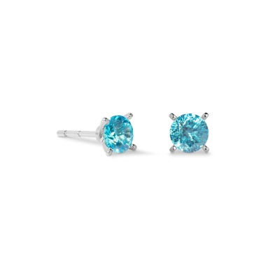 Серьги Coeur de Lion, Aqua-Silver, 0207/21-2017 Серьги Coeur de Lion, Aqua-Silver, 0207/21-2017