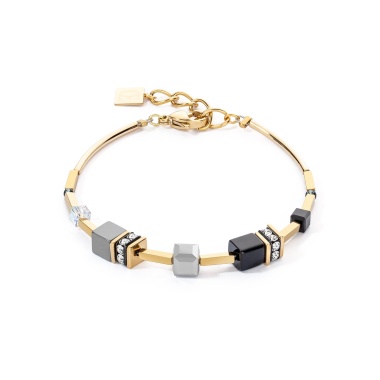 Браслет Coeur de Lion, Black-White-Grey, 2800/30-1333 Браслет Coeur de Lion, Black-White-Grey, 2800/30-1333