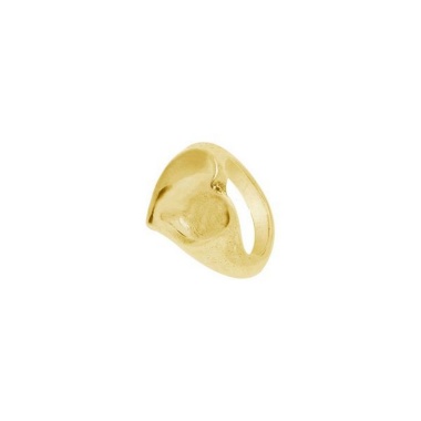 Кольцо VIDDA, Harmony, в форме сердца, металл, VD22-01460 золотистый, 18,5