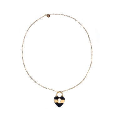 Колье Francesca Bianchi, с эмалью, FB25.2-61S черный