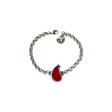 Браслет Tra-la-ra, Infinity, со вставкой из смолы, TLR23-231P004 красный Браслет Tra-la-ra, Infinity, со вставкой из смолы, TLR23-231P004 красный