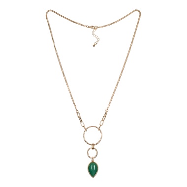 Колье Fiore Luna, GREEN AVENTURINE, LN3171-5 G/G