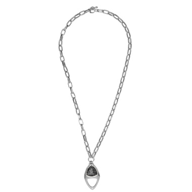 Колье Ciclon, Destiny, с кристаллом, CN-251802 серый