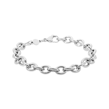 Браслет Qudo, CERETO 20.5cm Silver, 102029/30-1700