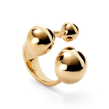 Кольцо UNOde50 Ser Intrepida, с золотом ANI0843ORO00012