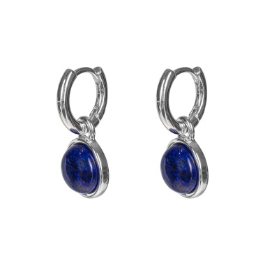Серьги Fiore Luna, NATURAL LAPIS