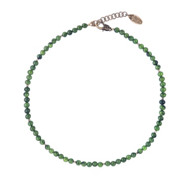 Колье Lanzerotti, Elisir, с гематитом и жадом, LZ-25.10-327 зеленый