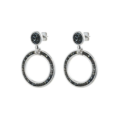 Серьги Fiore Luna, Jet Nut