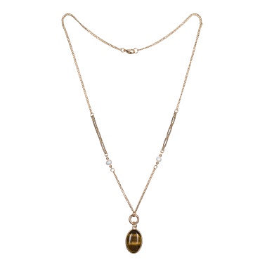 Колье Fiore Luna, TIGER EYE