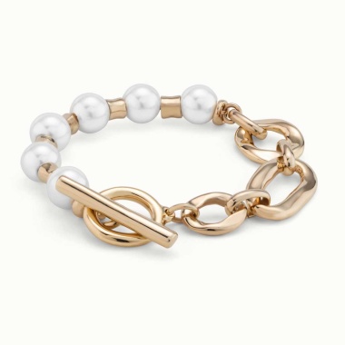 Браслет UNOde50 Pearl & Match с золотом PUL2364BPLORO0L