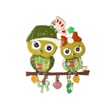 Брошь Shadore, Совы