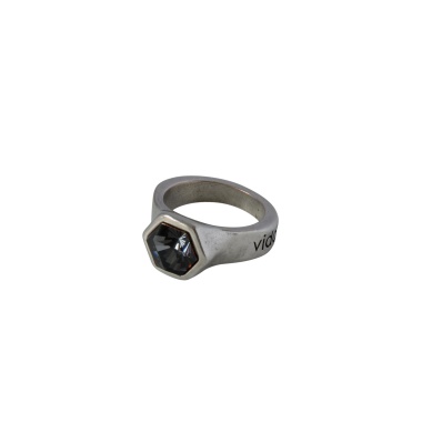 Кольцо VIDDA, Caramel, с кристаллом Swarovski, VD22-00953 серый, 18,5