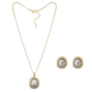 Комплект Fiore Luna, колье+серьги, SG207547E-001 G