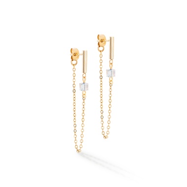 Серьги Coeur de Lion, Black-Gold, 5076/21-1316 Серьги Coeur de Lion, Black-Gold, 5076/21-1316