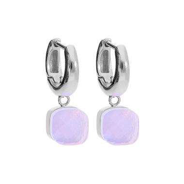 Серьги Qudo, FIRENZE (S) Rose Water Opal, 107000/20-5909