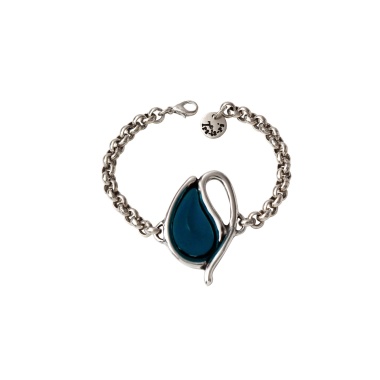 Браслет Tra-la-ra, Infinity, со вставкой из смолы, TLR23-231P002 синий Браслет Tra-la-ra, Infinity, со вставкой из смолы, TLR23-231P002 синий