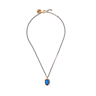 Колье Thot Gioielli, с рейнстоуном, TG25.1-CL110 синий