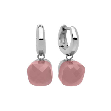 Серьги Qudo, Firenze Darkrose Opal 300018 R/S