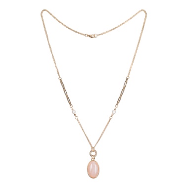 Колье Fiore Luna, ROSE QUARTZ