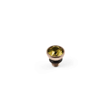 Шарм Qudo, Bottone Sunflower 5мм 630086 BR/RG